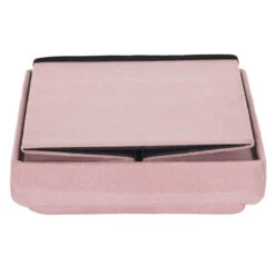 Coffre Pouf Pliable Rose Compatible Briques -Promos Meubles Boutique coffre pouf pliable rose compatible briques 1 5