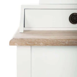 Coiffeuse Blanche 3 Tiroirs Chrysa Atmosphera -Promos Meubles Boutique coiffeuse blanche 3 tiroirs chrysa atmosphera 2