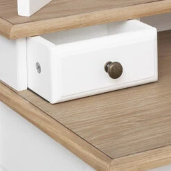 Coiffeuse Blanche 3 Tiroirs Solen Atmosphera -Promos Meubles Boutique coiffeuse blanche 3 tiroirs solen atmosphera 6