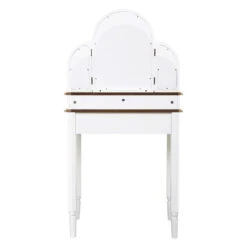 Coiffeuse Blanche 3 Tiroirs Solen Atmosphera -Promos Meubles Boutique coiffeuse blanche 3 tiroirs solen atmosphera 7