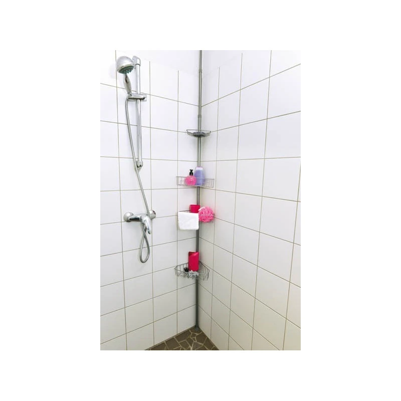 Colonne Télescopique 4 Paniers Gris 4 Colonne Télescopique 4 Paniers Gris – Image 2