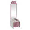 Demeyere Commode Enfant Coiffeuse Anastasia Blanche Et Rose -Promos Meubles Boutique commmode enfant coiffeuse mulan blanche et rose