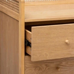 Commode 3 Tiroirs Cannage Arty Atmosphera -Promos Meubles Boutique commode 3 tiroirs cannage arty atmosphera 5