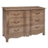 Commode 3 Tiroirs Hiver En Bois Atmosphera -Promos Meubles Boutique commode 3 tiroirs hiver en bois atmosphera