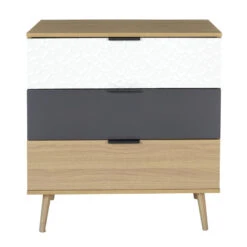 Commode 3 Tiroirs Scandinave Sven -Promos Meubles Boutique commode 3 tiroirs scandinave sven 3