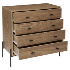 Commode 5 Tiroirs Simon Atmosphera 10 Commode 5 Tiroirs Simon Atmosphera -Promos Meubles Boutique commode 5 tiroirs simon atmosphera 2