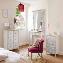 Commode Bois 6 Tiroirs Hina Atmosphera -Promos Meubles Boutique commode bois 6 tiroirs hina atmosphera 1