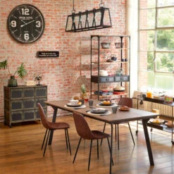 Commode Métal 9 Tiroirs Broc Atmosphera -Promos Meubles Boutique commode metal 9 tiroirs zaret atmosphera 4