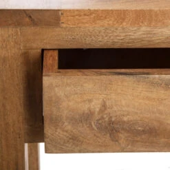 Console 2 Tiroirs Ajmal Bois Massif Manguier Atmosphera -Promos Meubles Boutique console 2 tiroirs ajmal bois massif manguier atmosphera 3