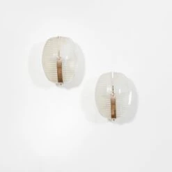 20th Century Vico Magistretti Pair Of Appliques Mod. Lambda For Artemide, 60s -Promos Meubles Boutique coppia magistretti lambda artemide 3 master