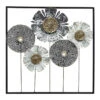 Déco Murale Métal Fleurs 50x50 Atmosphera -Promos Meubles Boutique deco murale metal fleurs 50x50 atmosphera