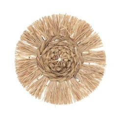 Déco Murale X3 Raphia Atmosphera -Promos Meubles Boutique deco murale x3 raphia atmosphera 2