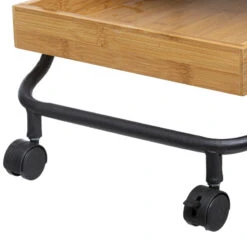 Desserte 3 Niveaux Bambou Et Métal 5Five -Promos Meubles Boutique desserte 3 niveaux bambou et metal 5five 2