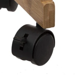 Desserte 3 Niveaux Noir Natureo 5Five -Promos Meubles Boutique desserte 3 niveaux noir natureo 5five 1