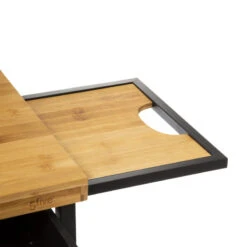 Desserte En Bambou Et Métal Nera 5five -Promos Meubles Boutique desserte en bambou et metal nera 5five 3