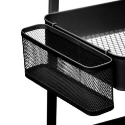 Desserte Métal Noir Roulettes 52 Cm 5five -Promos Meubles Boutique desserte metal noir roulettes 52 cm 5five 2