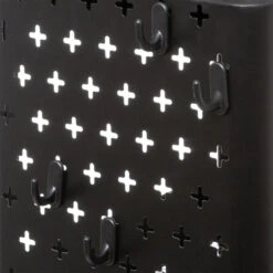 Desserte Métal Noir Roulettes 52 Cm 5five -Promos Meubles Boutique desserte metal noir roulettes 52 cm 5five 3