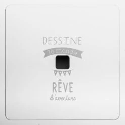 Ensemble Table + 2 Tabourets Enfant Blanc Gris Dream Atmosphera -Promos Meubles Boutique ensemble table tabourets enfant blanc gris dream atmosphera 5