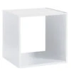 Etagère 1 Case Mix Blanc 5Five -Promos Meubles Boutique etagere 1 case mix blanc 5five