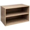 Etagère 2 Niveaux 57x30 Naturel Fixup 5Five -Promos Meubles Boutique etagere 2 niveaux 57x30 naturel fixup 5five