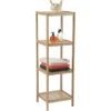 Étagère 4 Niveaux Bambou -Promos Meubles Boutique etagere 4 niveaux bambou