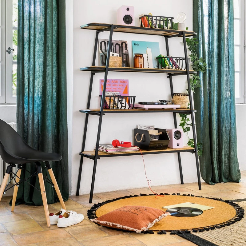 Etagère 4 Niveaux Kalida Bois Massif Atmosphera 4 Etagère 4 Niveaux Kalida Bois Massif Atmosphera – Image 2