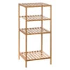 Etagère 4 Niveaux Salle Bain Varia Naturel Bambou -Promos Meubles Boutique etagere 4 niveaux salle bain varia naturel bambou