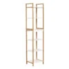 Etagère 6 Niveaux H180 Cm Bambou Nuovo -Promos Meubles Boutique etagere 6 niveaux h180 cm bambou nuovo