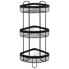Etagère D'angle 3 Niveaux Métal Noir Mayaj 5Five -Promos Meubles Boutique etagere d angle 3 niveaux metal noir mayaj 5five