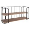 Etagère Métal Murale Jordi 2 Niveaux Atmosphera -Promos Meubles Boutique etagere metal murale jordi 2 niveaux atmosphera
