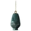 Medium Emerald Ceramic Pendant Light, Brushed Brass Diamantes Atzompa Collection -Promos Meubles Boutique f 28552032 1651852367850 bg processed