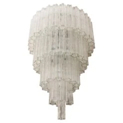 Five-Tier Murano Glass Chandelier