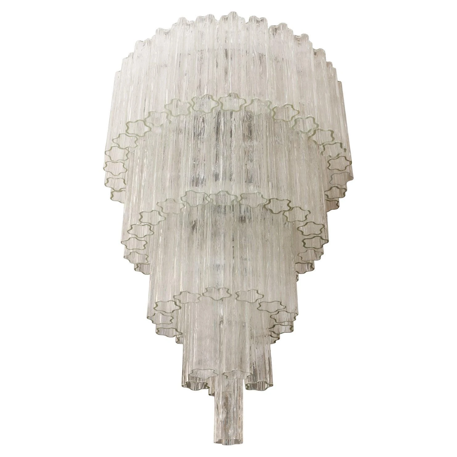 Five-Tier Murano Glass Chandelier 3 Five-Tier Murano Glass Chandelier