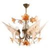 Italian Mid-Century Modern Murano Chandelier By Franco Luce For Seguso, 1970s