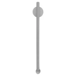 Flos Flauta Riga Large Indoor/Outdoor Wall Sconce In Grey By Patricia Urquiola