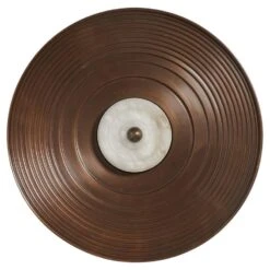 Italian Sculptural Wall Sconce "Gong" By LC Atelier