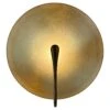 One-Off Cosmic 'Oxidium' Handmade Patinated Brass Contemporary Sconce
