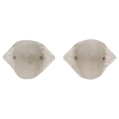 Set Of 2 Murano Glass Wall Lamps By J.T. Kalmar, 1970s