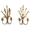 Wheat Ear Wall Lights In The Style Of "Maison Baguès"