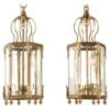Pair Of Bronze Hexagonal Lanterns, French Mid-20th Century -Promos Meubles Boutique f 34474022 1685121541835 bg processed