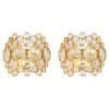 Pair Of Golden Gilded Brass And Crystal Sconce By Palwa, Germany, Circa 1960s -Promos Meubles Boutique f 34540432 1685631717858 bg processed