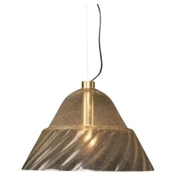 20th Century Murano Glass Pendant Light By AVMazzega, Italy, Circa 1970