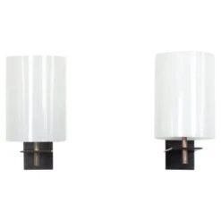 Set Of 2 Wall Lamps By Georges Frydman For EFA 1955