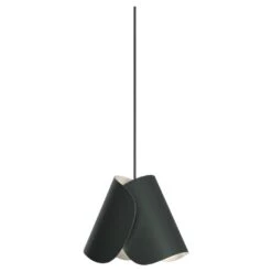 Contemporary Pendant Lamp 'Flip' By Sebastian Herkner X AGO, Deep Green