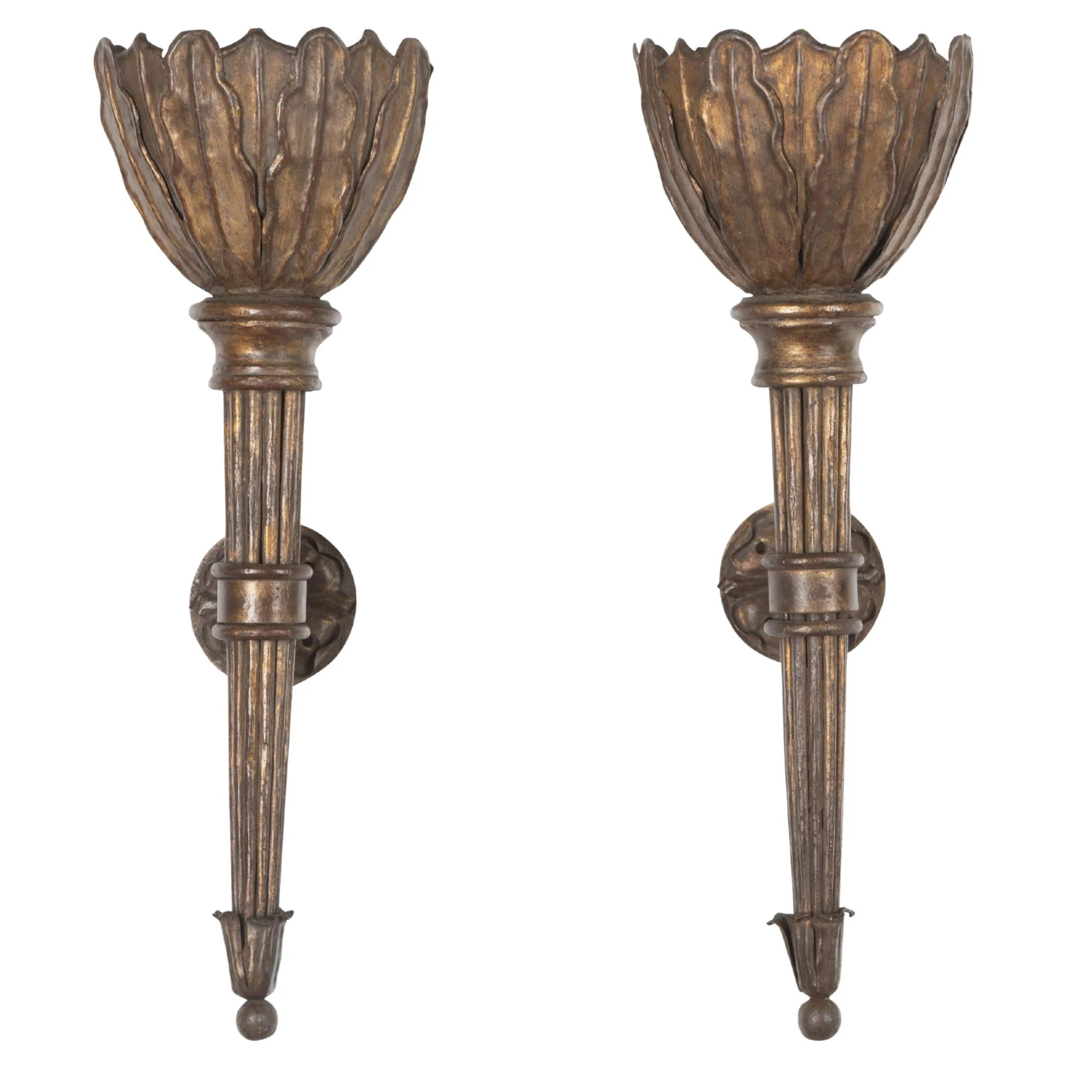 Pair Of 1940s Wall Lights 3 Pair Of 1940s Wall Lights