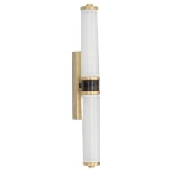 Jacaranda Brass Wall Lamp, Natural Finish