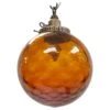 Vintage Mid-Century Modern Spherical Amber Glass Hanging Lamp 2 Vintage Mid-Century Modern Spherical Amber Glass Hanging Lamp -Promos Meubles Boutique f 34756022 1686685746035 bg processed