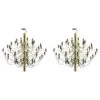 Gino Sarfatti For Flos 2097/50 Chandelier, Pair Available
