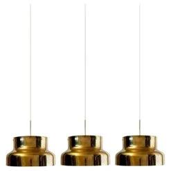 Golden Solid Brass Bumling By Anders Pehrson For Atelje Lyktan, 1960s