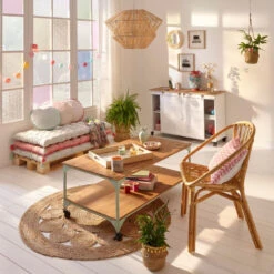 Fauteuil En Rotin Bohemian Dream Atmosphera -Promos Meubles Boutique fauteuil en rotin bohemian dream atmosphera 3